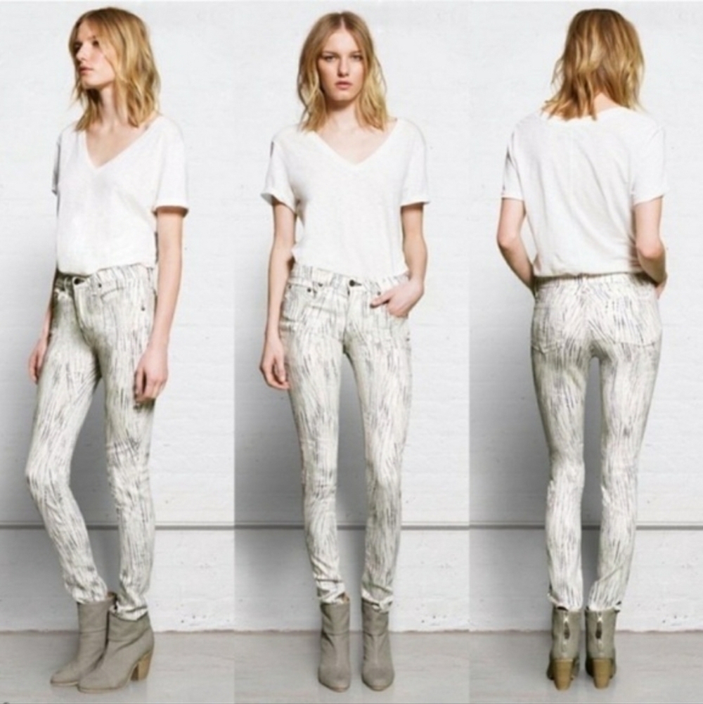 Nwt Rag and Bone Skinny Jeans Riptide, Size 26